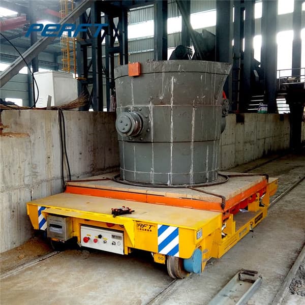 Steel Ladle Transfer Trolley Battery Powered Malaysia
